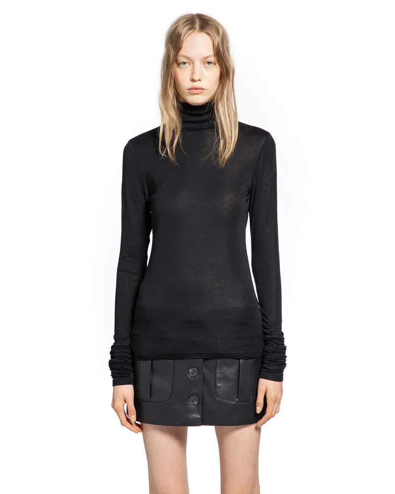 The Garment Bree Long Sleeve Turtleneck top Black