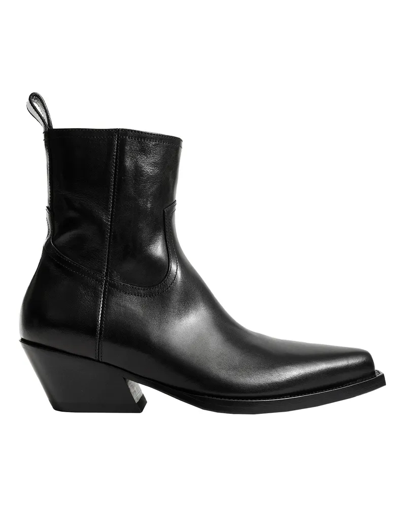Ann Demeulemeester Imme Pointy Ankle Boots Black