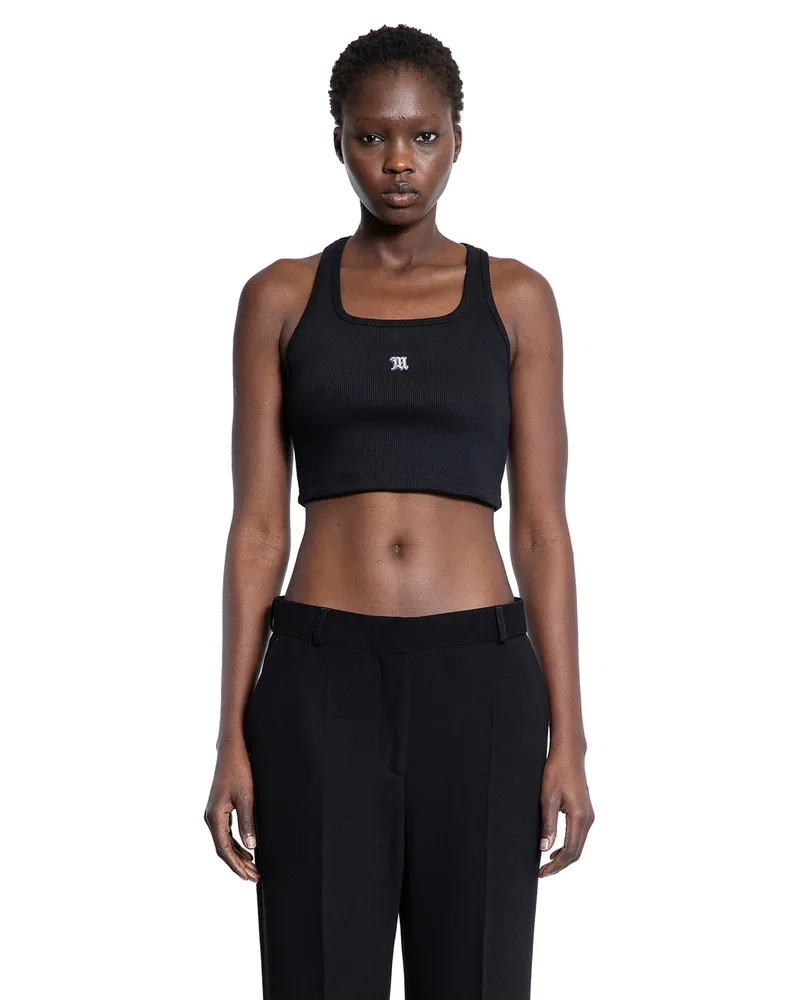 MISBHV Cropped M Tank Top Black