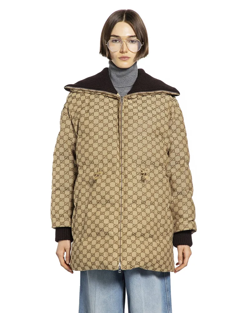 Gucci WOMAN BEIGE JACKETS Beige