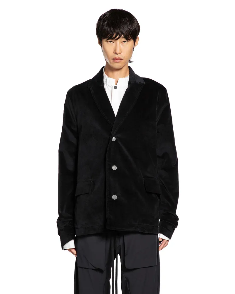 THOM KROM Velvet Blazer Black