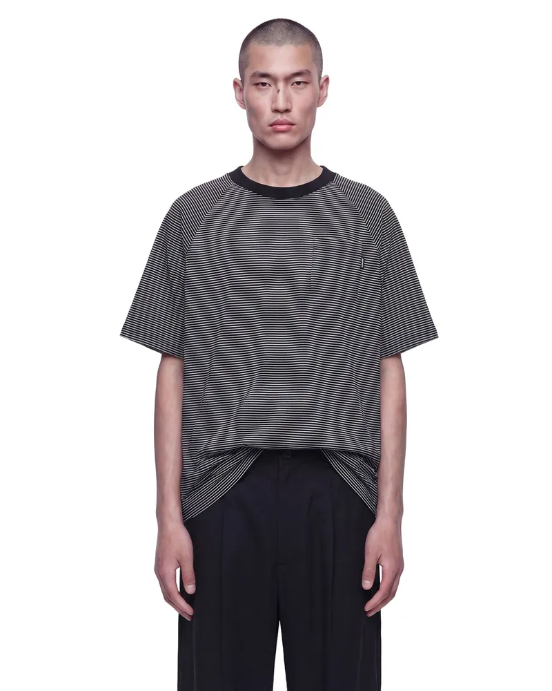 Undercover Striped T-shirt Black
