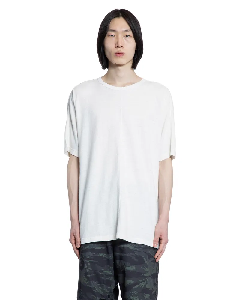 maharishi Hemp Cross Oversized T-shirt White