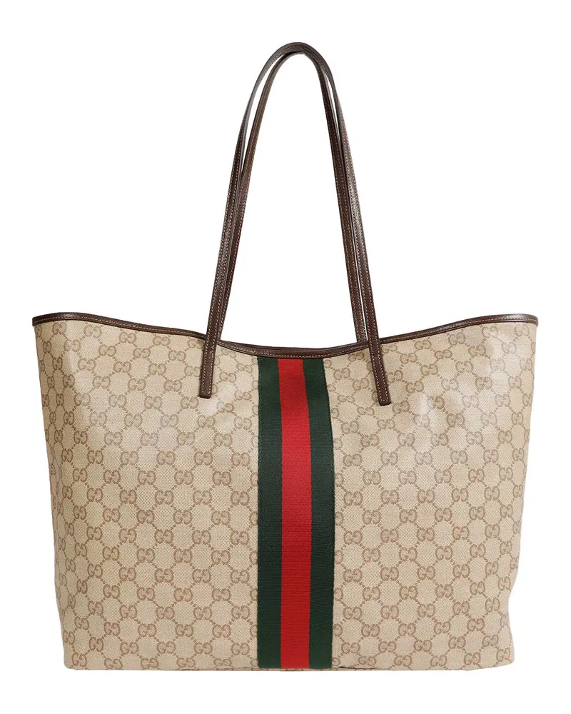 Gucci Tribeca Large Tote Bag Beige