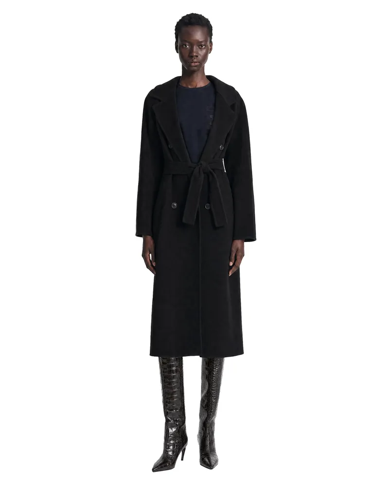 Max Mara Madame Coat Black