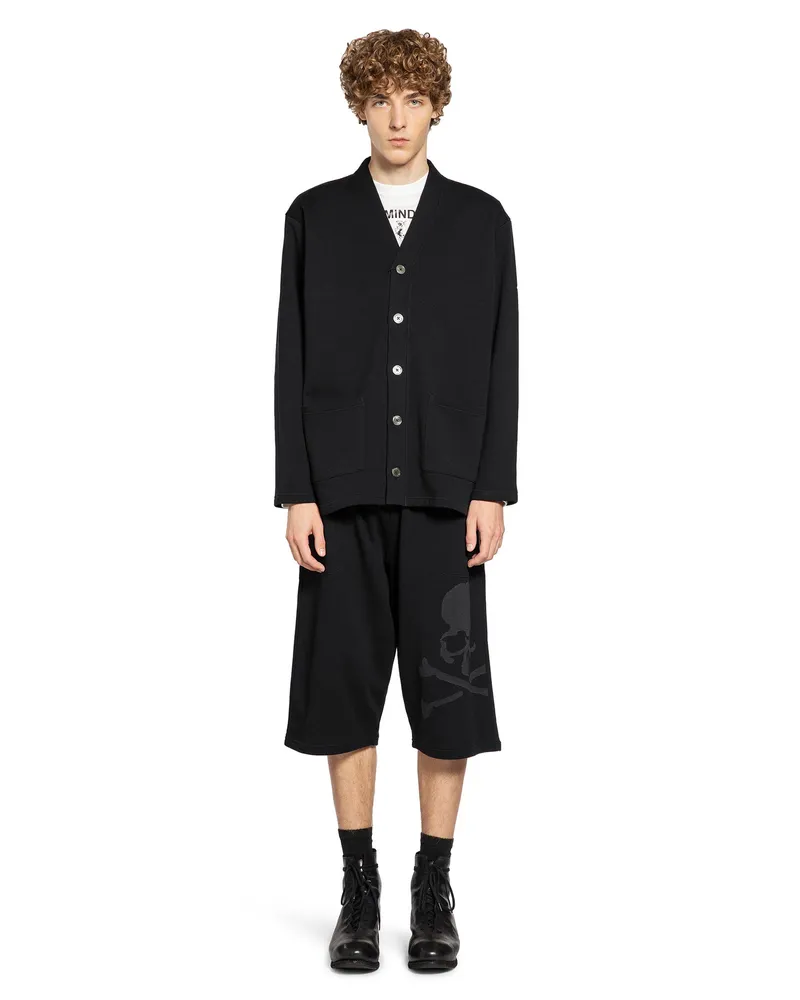 Mastermind World Skull Terry Jacquard Pyjama Shorts Black