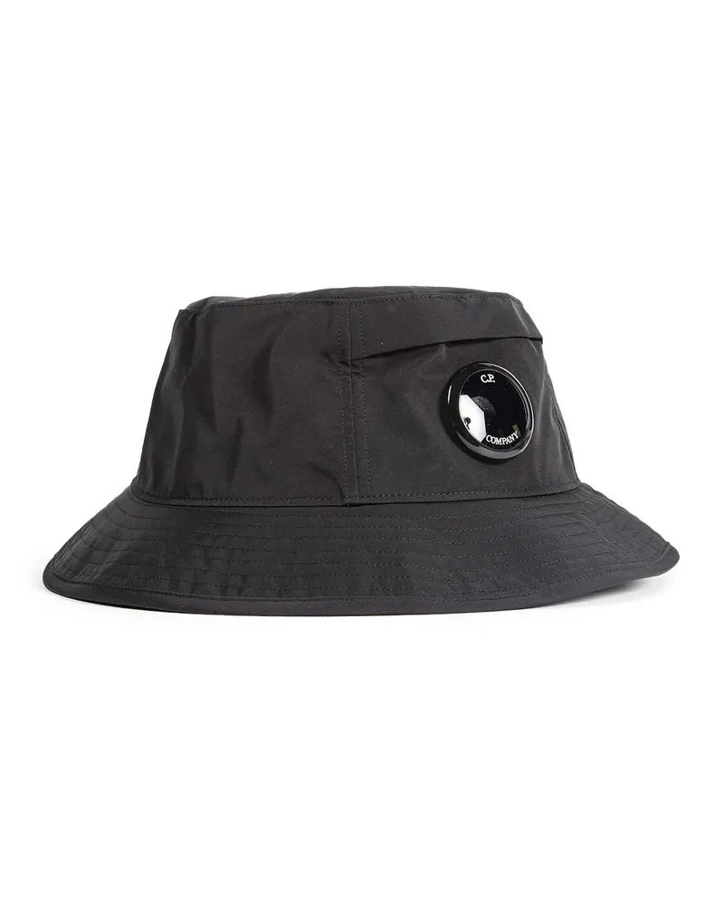 C.P. Company Chrome-R Lens Bucket Hat Black