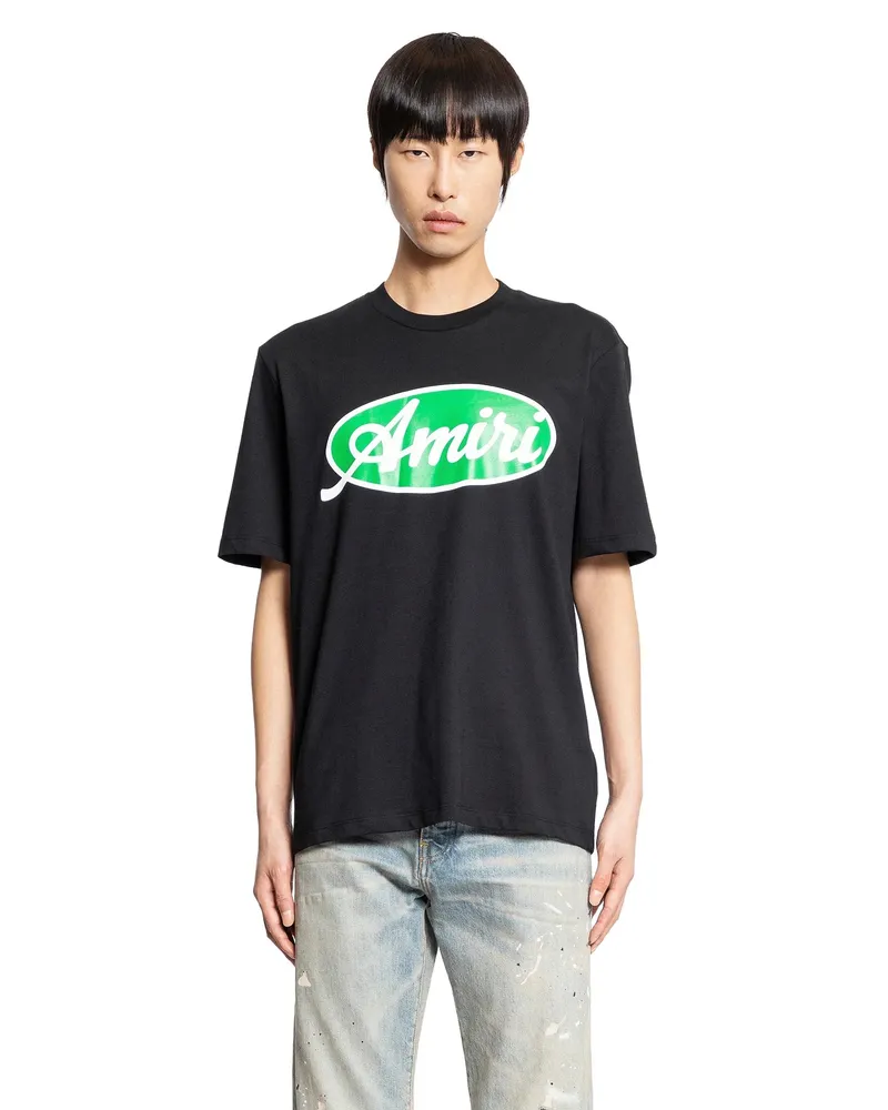 Amiri Oval Oversized T-Shirt Black