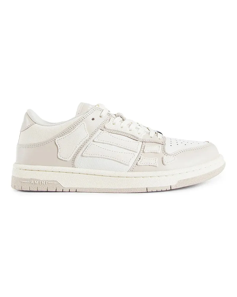 Amiri skel-top low sneakers Beige