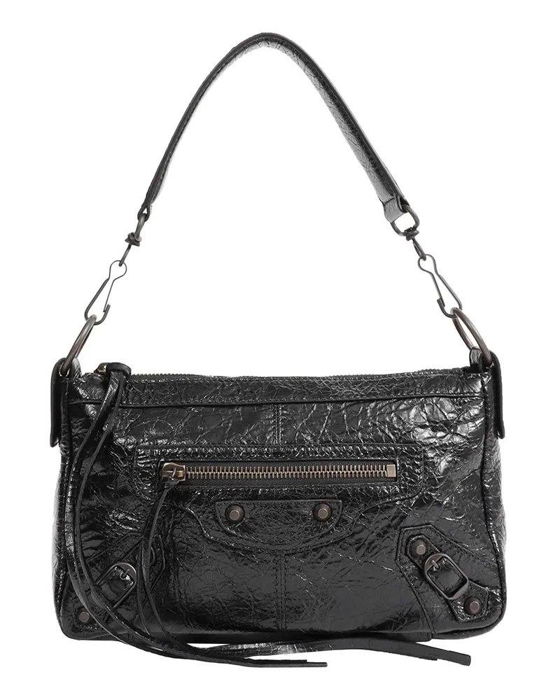 Balenciaga Le City Moto Mini Bag Black