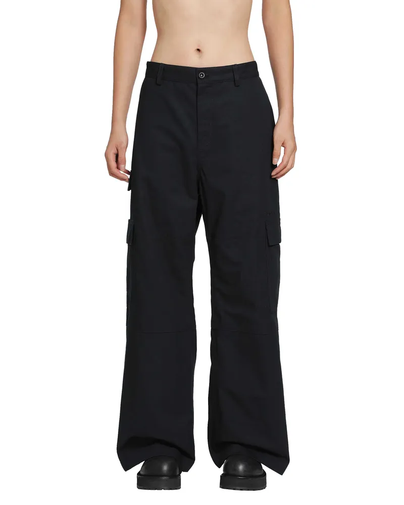 Balenciaga Straight Cargo Pants Grey