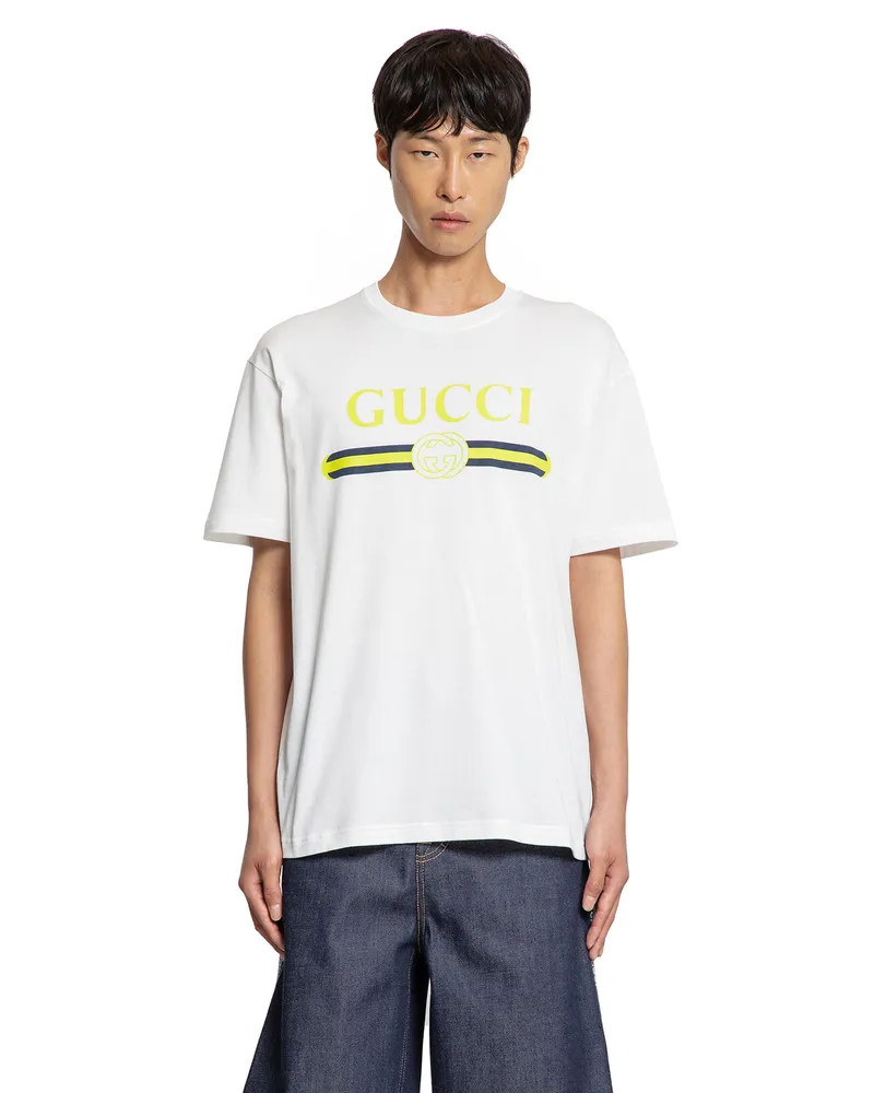 Gucci Web Interlocking G T-Shirt White