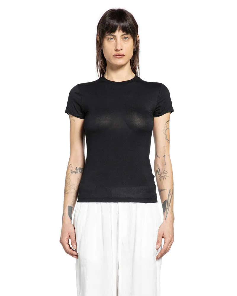 THOM KROM Basic Crewneck T-Shirt Black