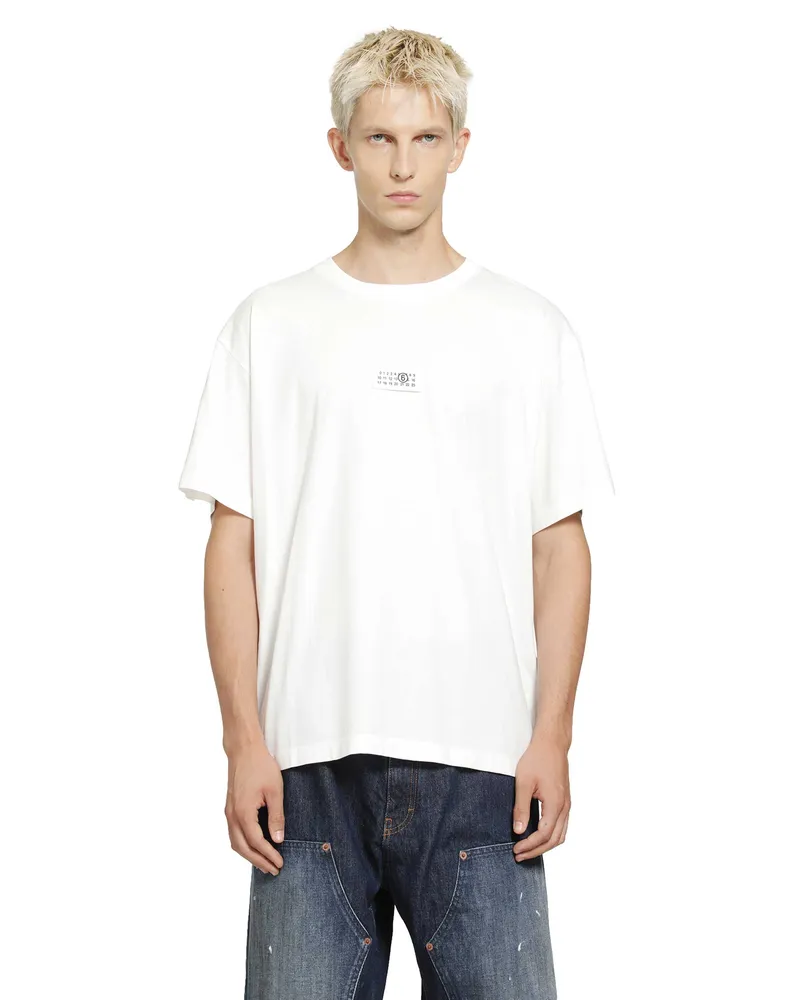 Maison Margiela Mini Logo T-shirt Off-white