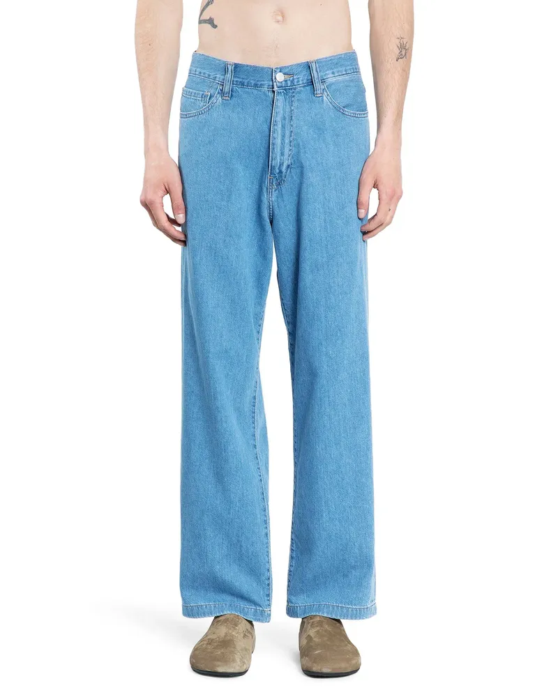 Carhartt WIP Lucas Pants in Cotton Denim Blue