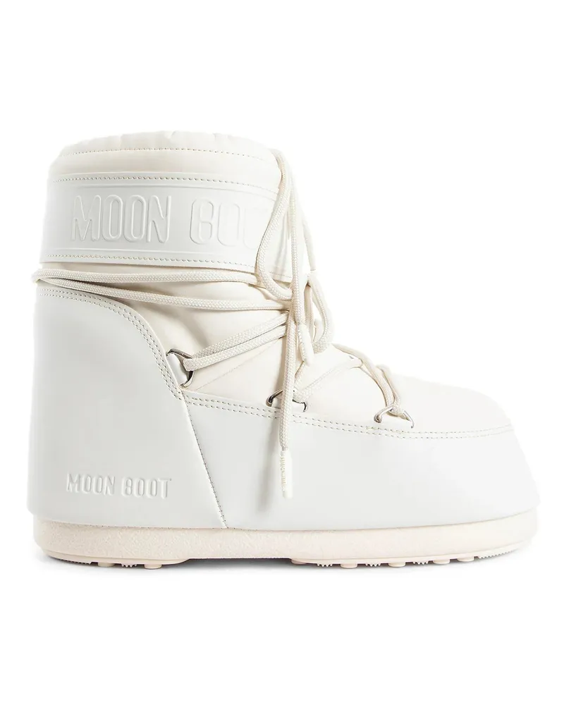 Moon Boot icon low nylon boots White