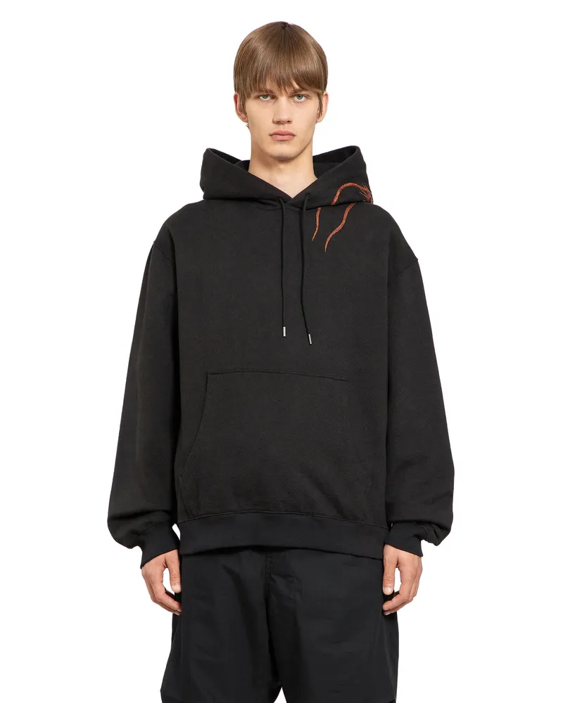 maharishi Tiger Dragon Hoodie Black