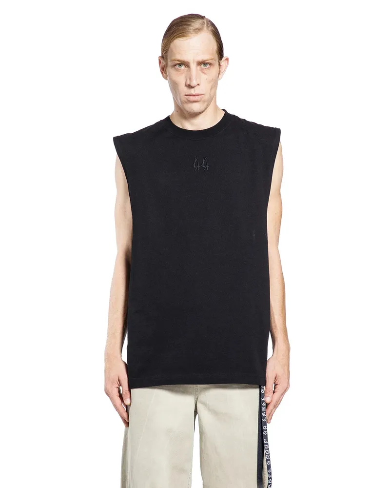 44 LABEL GROUP Classic 44 Sleeveless T-Shirt Black