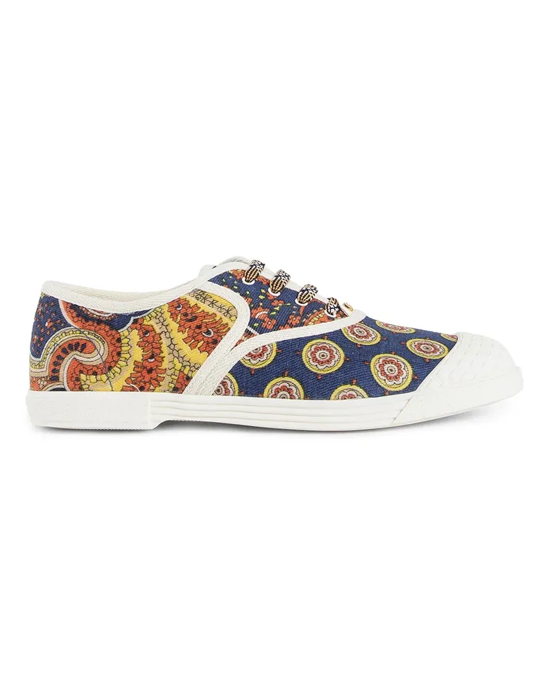 Valentino Garavani Bay by bay sneakers in voiyage imaginaire denim Multicolor