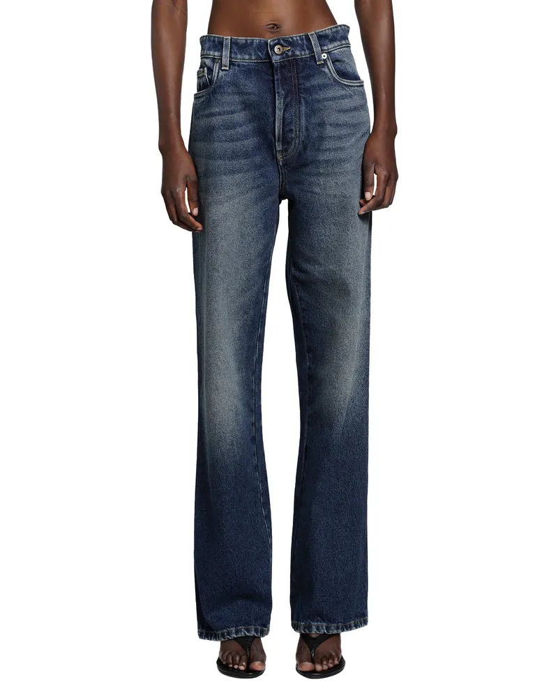Miu Miu Denim Jeans Blue