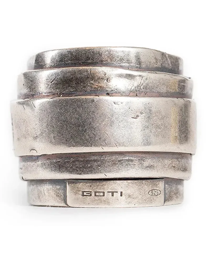 GOTI Layered Ring Silver
