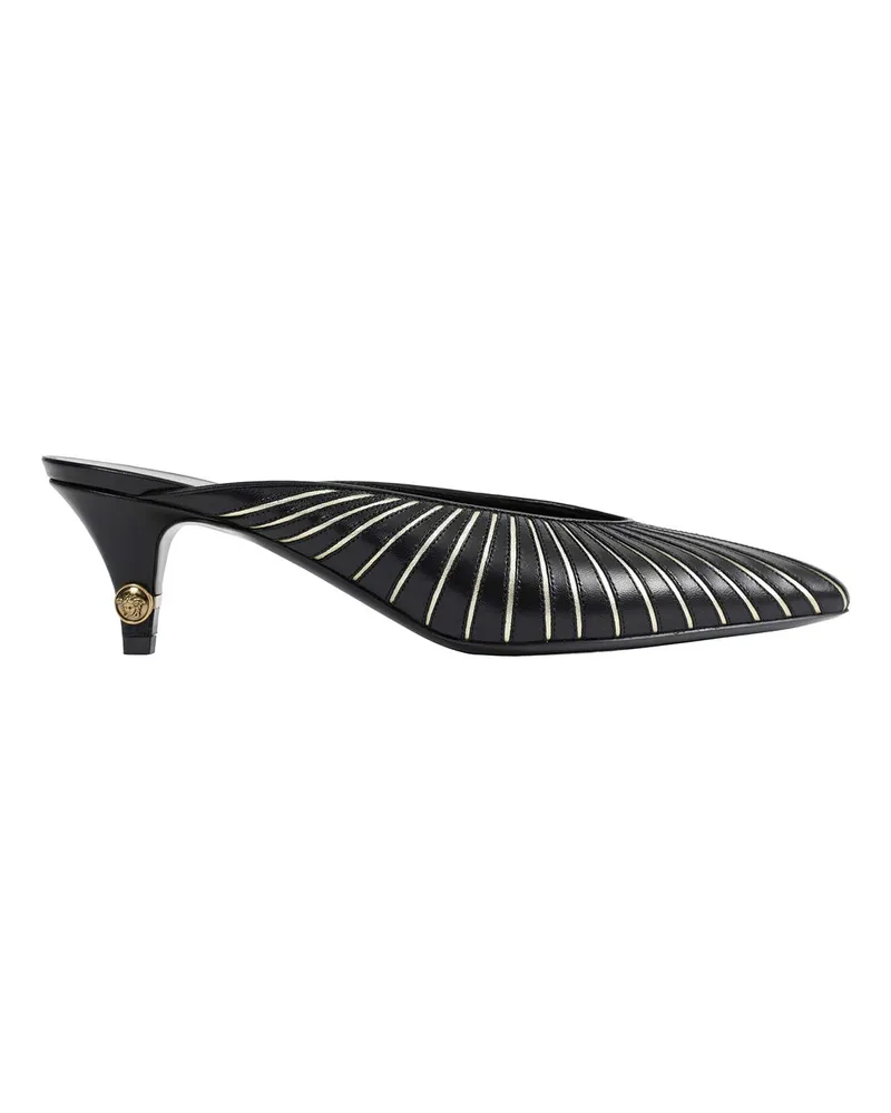Versace Gianni Nappa Mules Black