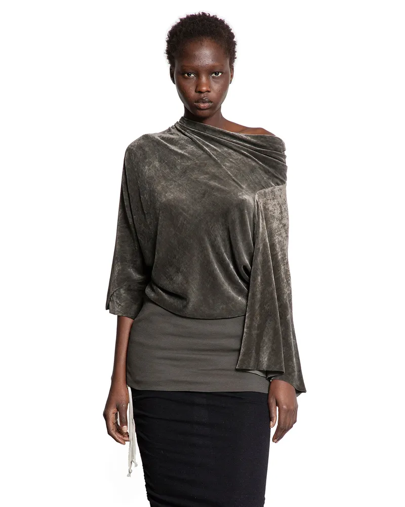 Rick Owens Concordians Cylinder Top Grey