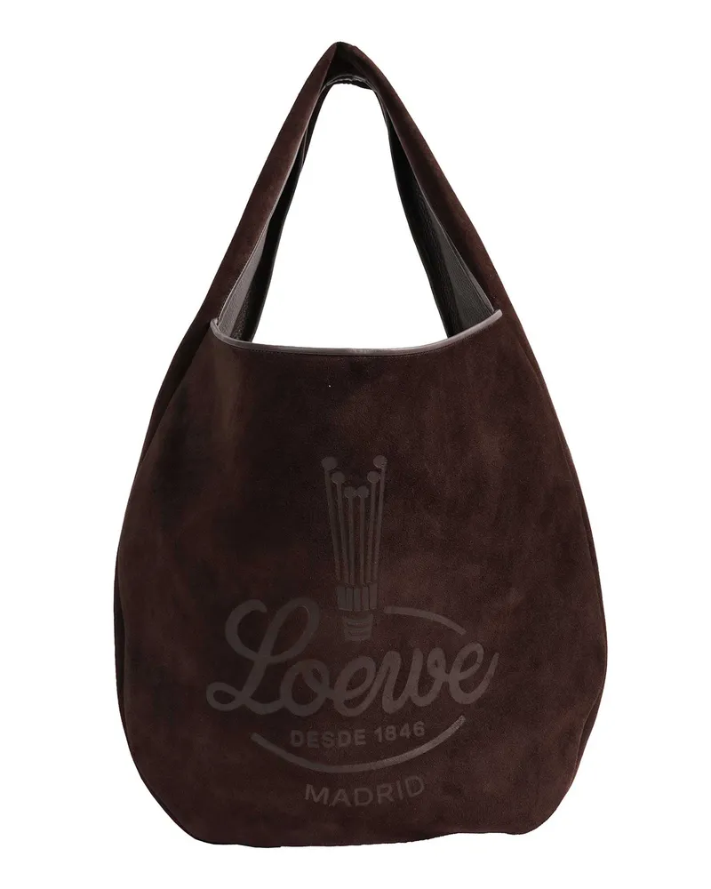 Loewe Roomy Hobo Bag Brown