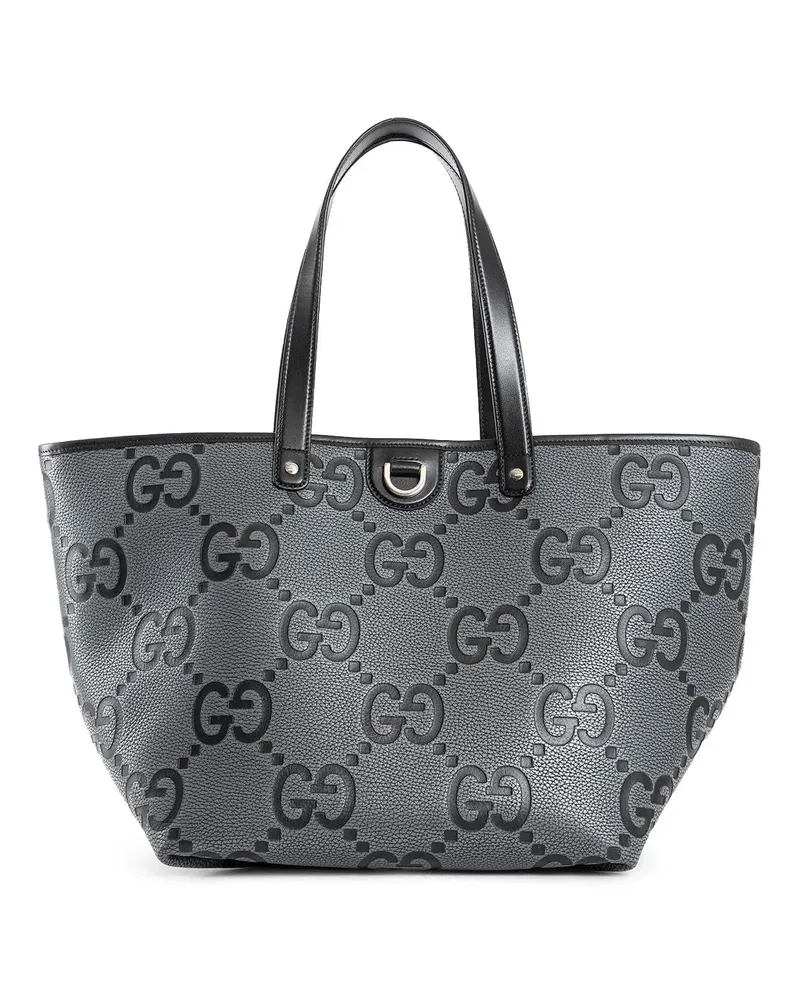 Gucci Borsa tote Jumbo GG Grey
