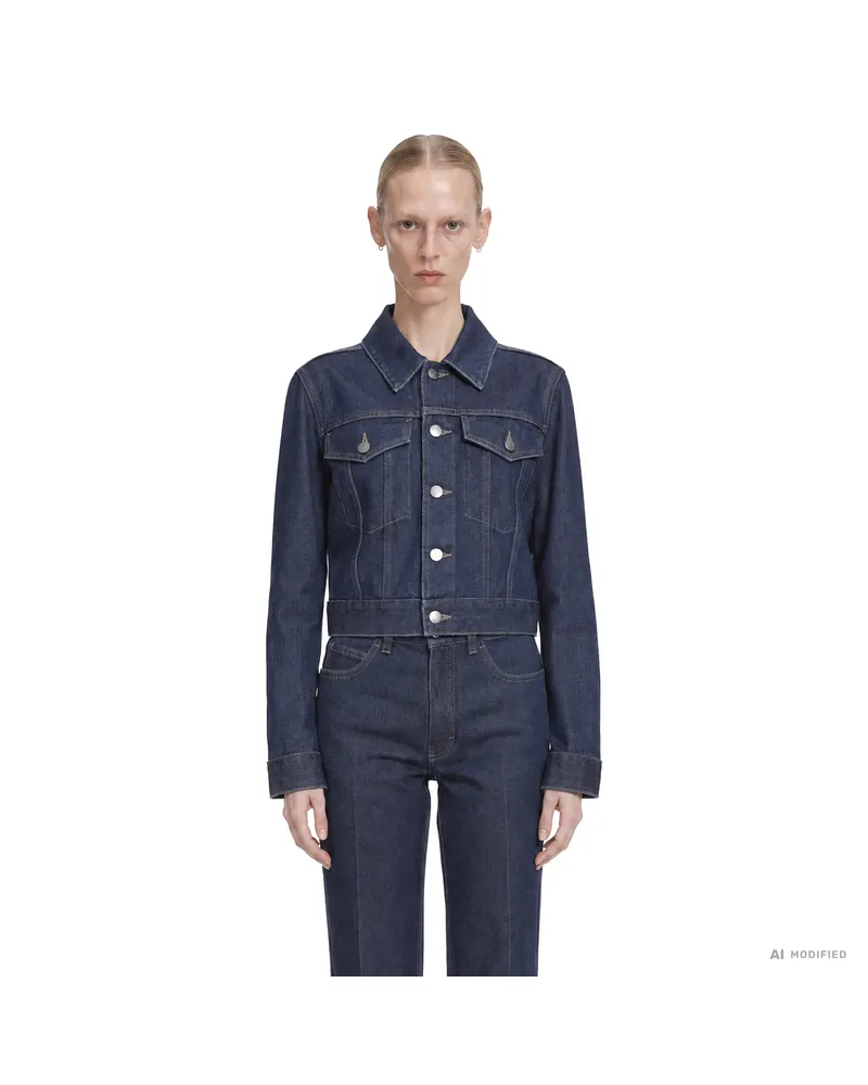 Calvin Klein Karine Denim Jacket Blue