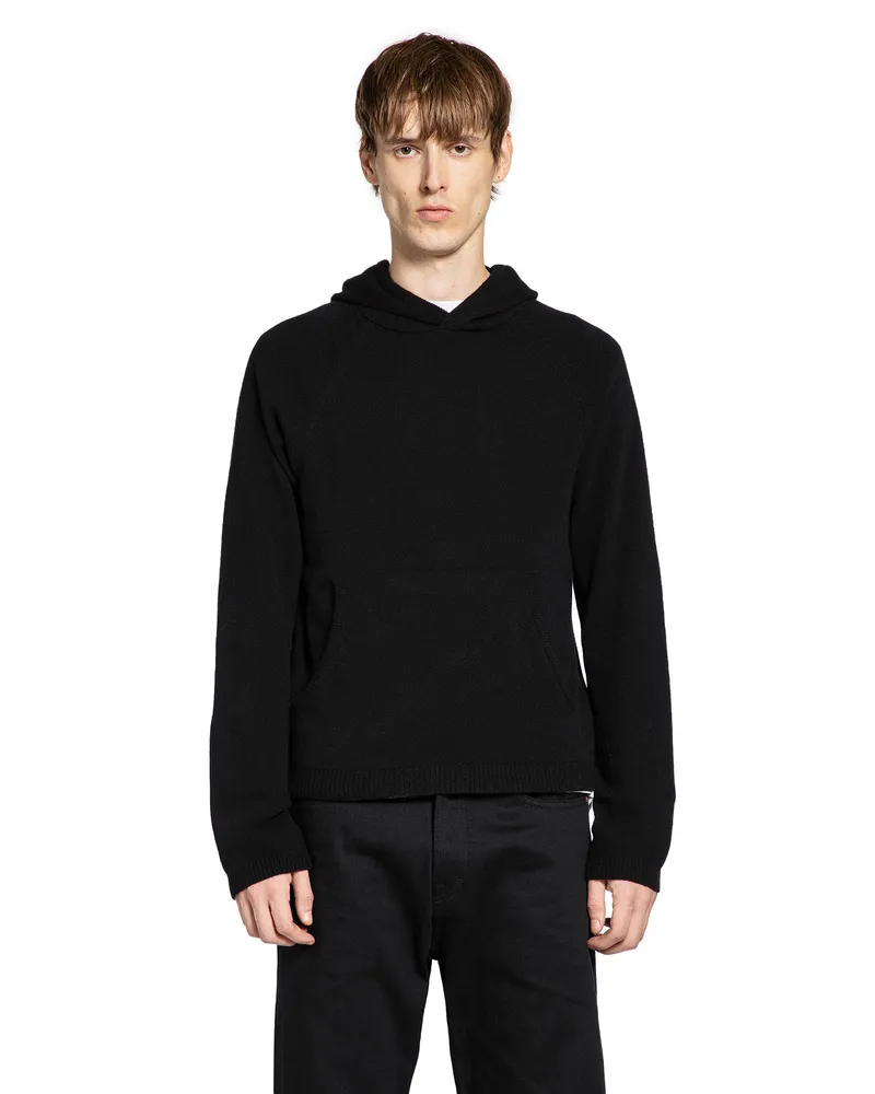 Our Legacy Knitted Hoodie Black