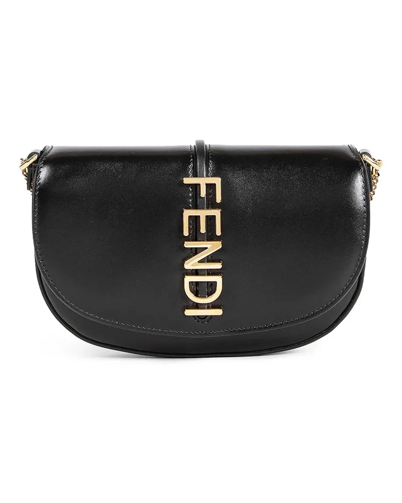 Fendi WOMAN BLACK MINI BAGS Black