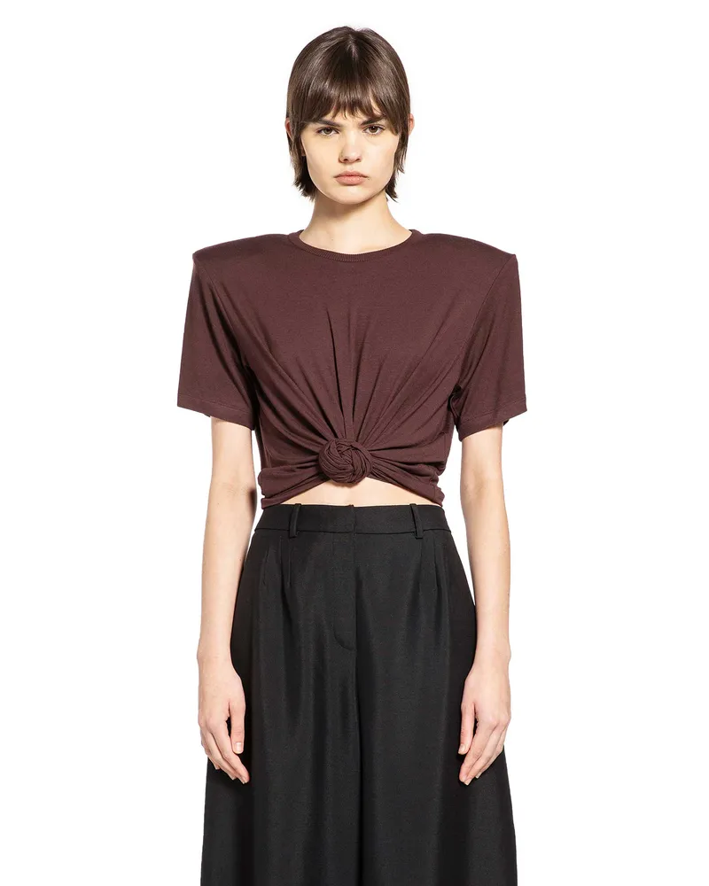 Magda Butrym RE26 T-Shirt 01 Brown