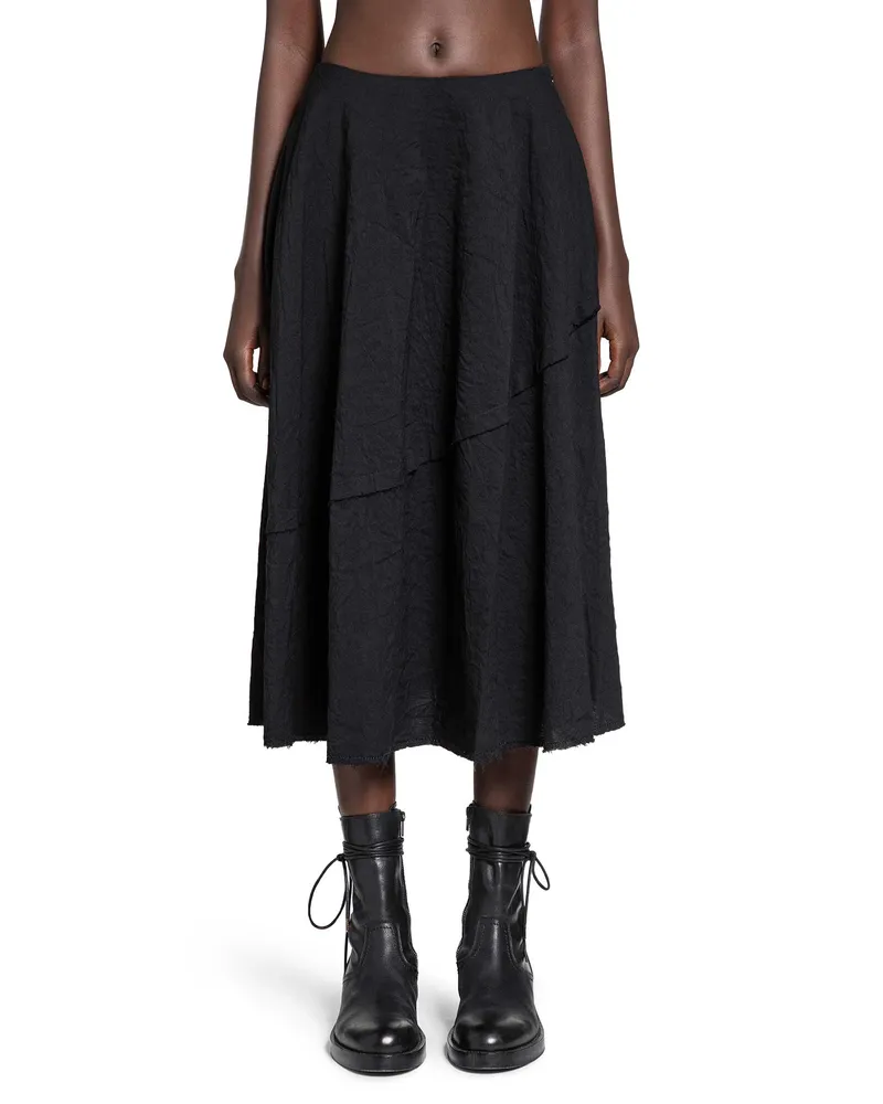 forme d'expression Shell Midi Skirt Black