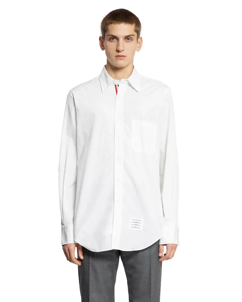 Thom Browne Classic Cotton Shirt White