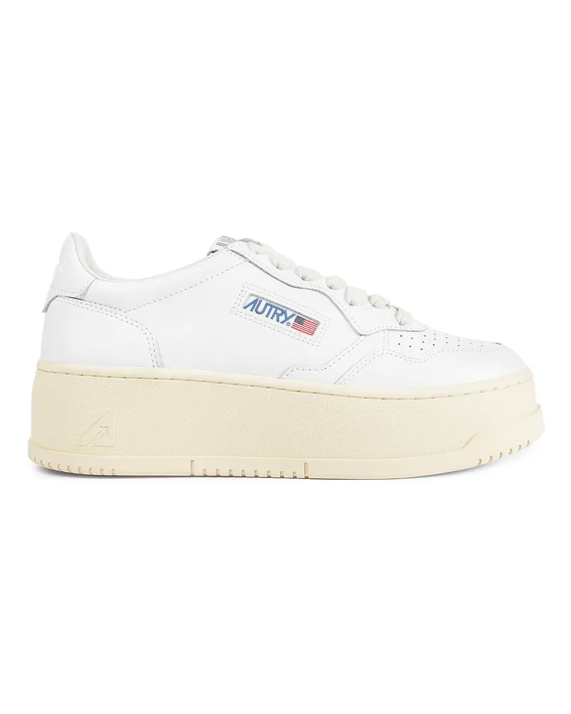 AUTRY Medalist Platform Sneakers White