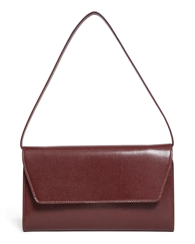 The Row Pochette da sera in pelle Red