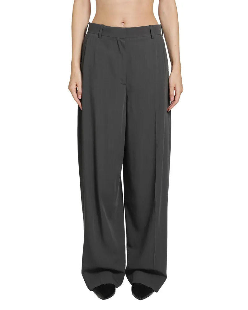 Totême High-waist Trousers Black