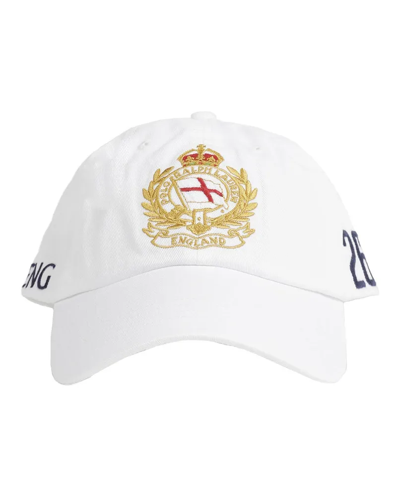 Ralph Lauren England Crest Twill Cap White