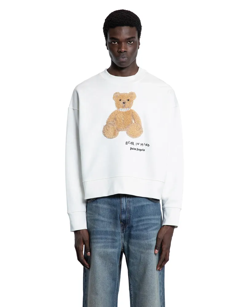 Palm Angels MAN WHITE SWEATSHIRTS White