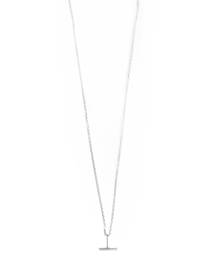Tom Ford T Necklace Silver