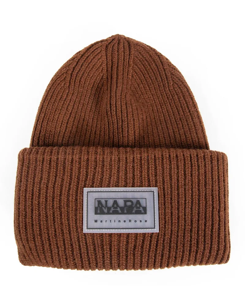 Napapijri Martine Rose F-DOUGLAS REP Beanie Brown