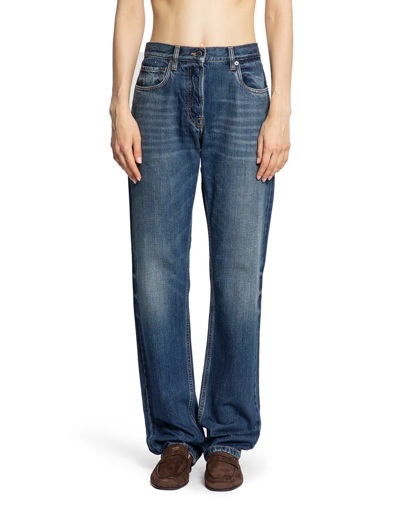 Prada 5 Pocket Jeans Blue