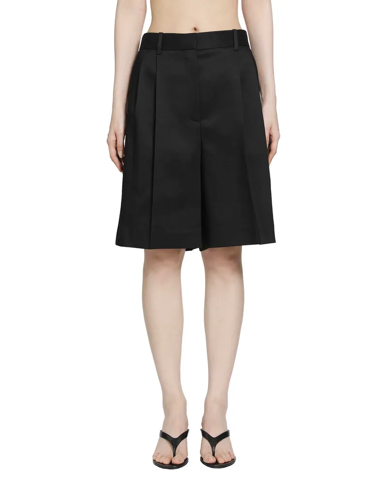 KHAITE Auggie Shorts Black