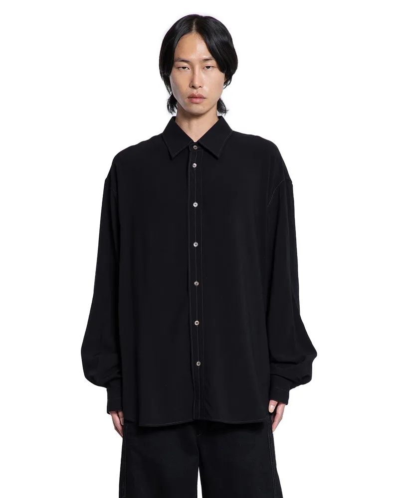 Christophe Lemaire Relaxed Shirt Black