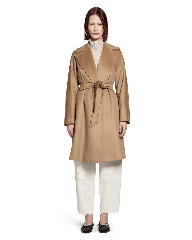 Max Mara Dravenna Coat Beige