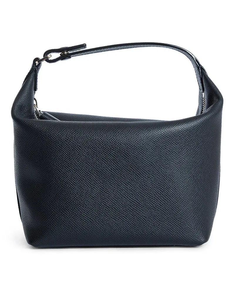 Valextra Mochi Top Handle Mini Bag Black