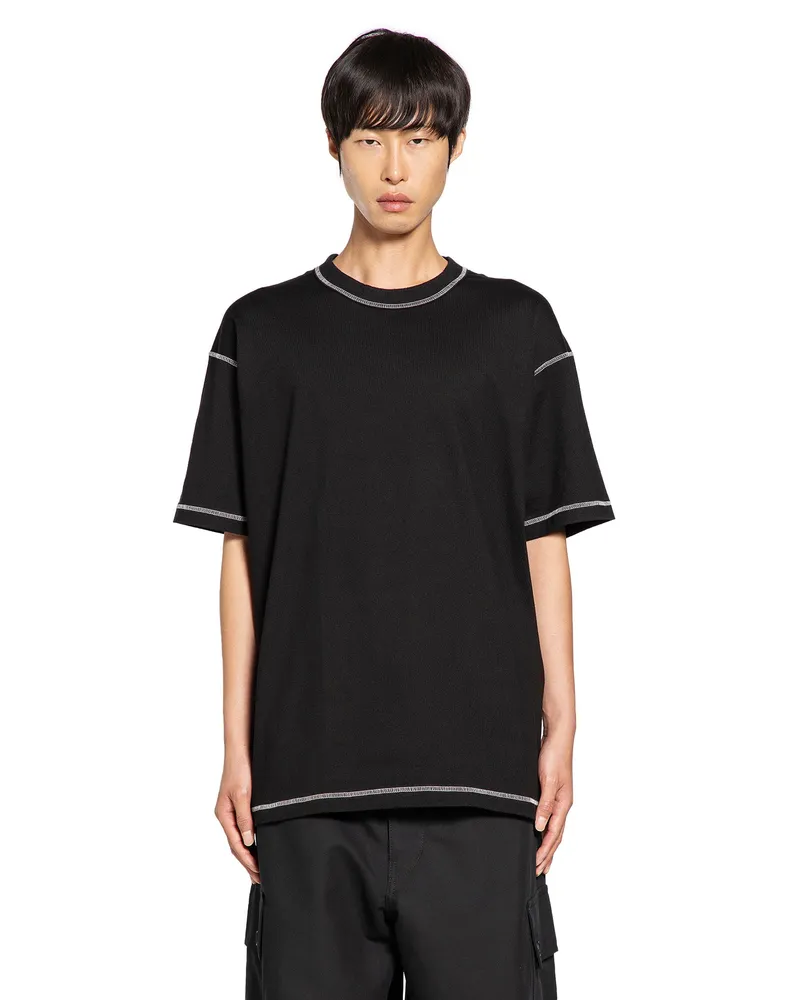 Comme des Garçons T-Shirt in Cotton Jersey Black