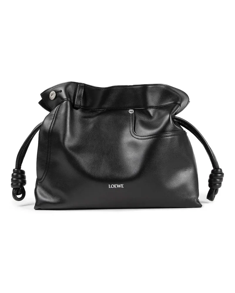 Loewe Panta Medium Flamenco Clutch Black