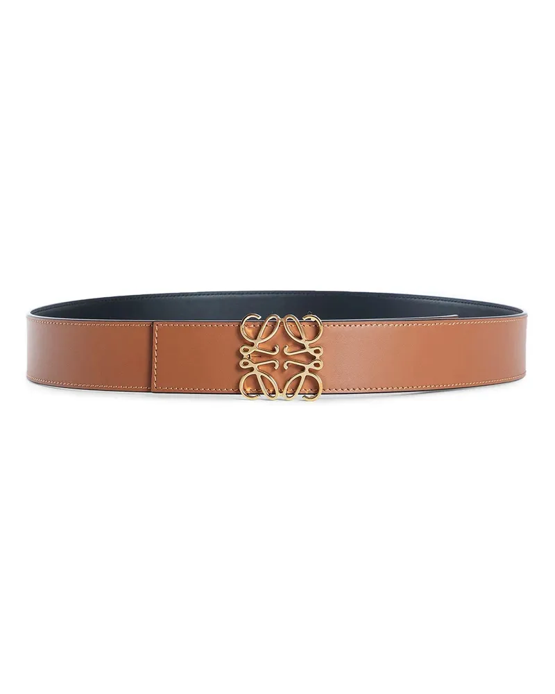 Loewe Reversible Anagram belt Brown